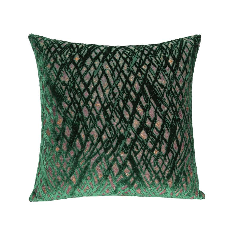 Couverture d'oreiller à jet Jacquard avec fabrication de broderie