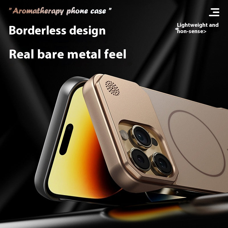 Housse de protection magnétique sans cadre sans téléphone