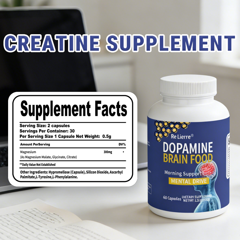 Supplément de nutrition du cerveau à la dopamine
