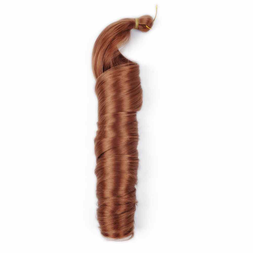 22 pouces Français Loose Wave Crochet tresses cheveux