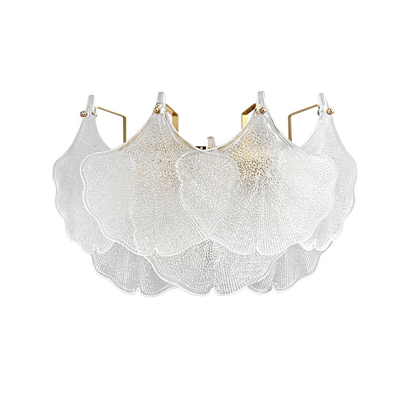 Lampe murale de style français de chambre à coucher de luxe léger