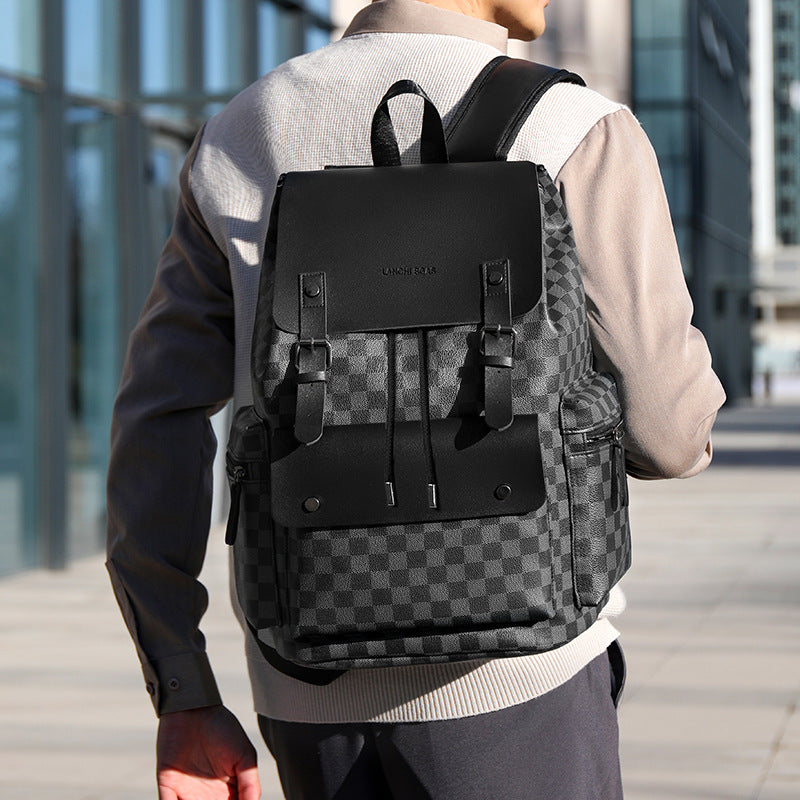 Sac à dos Hommes Plaid Commute Travailleur de bureau de loisirs