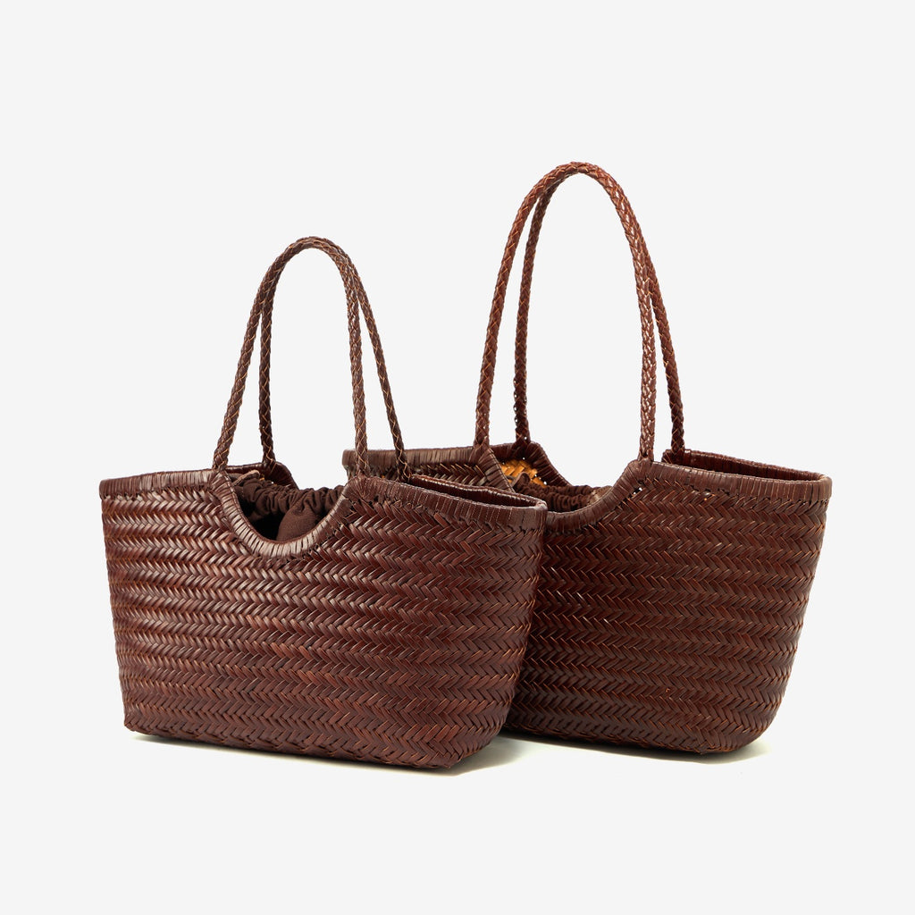 Dragon Woven Leather French Vintage Bag