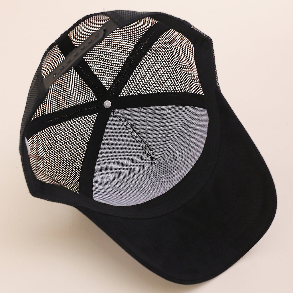 Simple et polyvalent Imitation Tissu Suede Casquette de baseball multicolore pour l'été extérieur