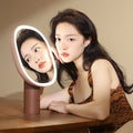 Miroir de beauté rechargeable longue durée de vie