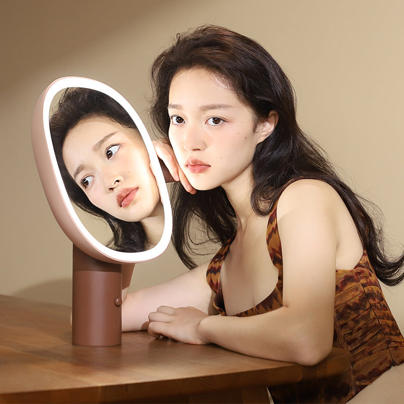 Miroir de beauté rechargeable longue durée de vie