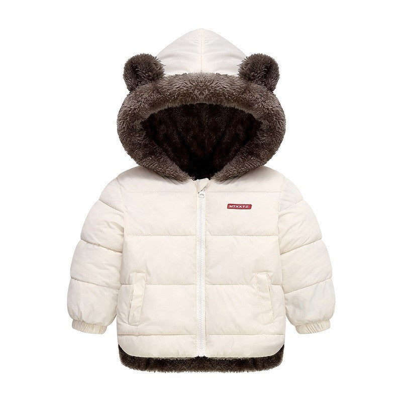 Veste d'hiver rembourrée en coton pour garçon
