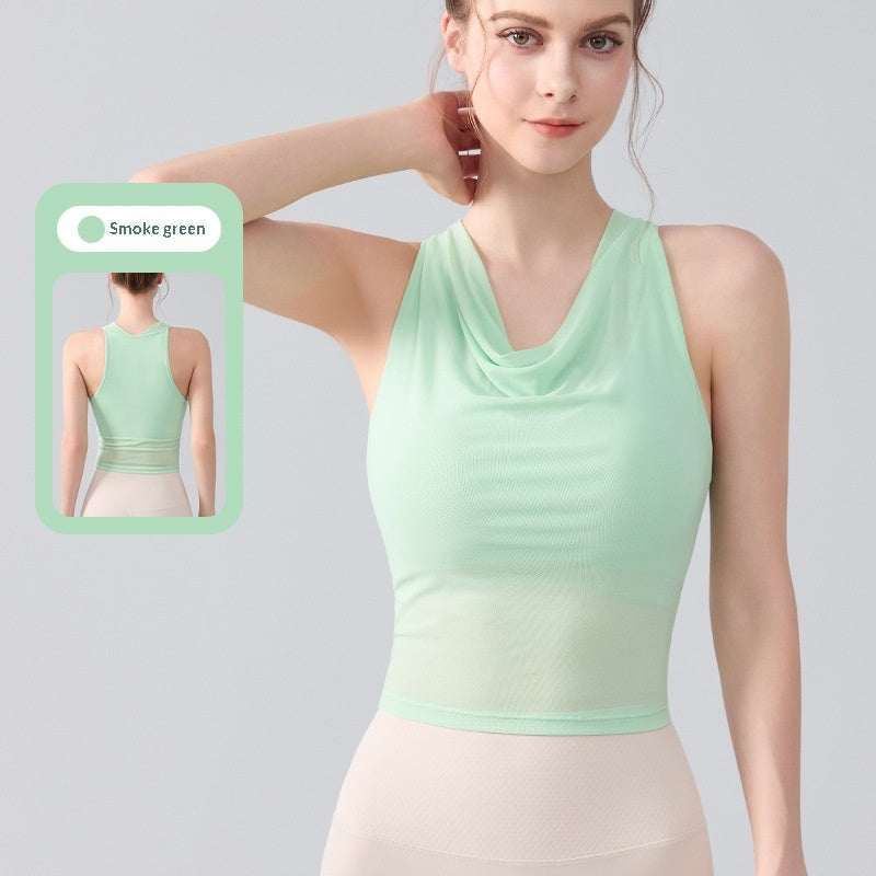 Tie-dye imprimé femmes Sports Tank Top