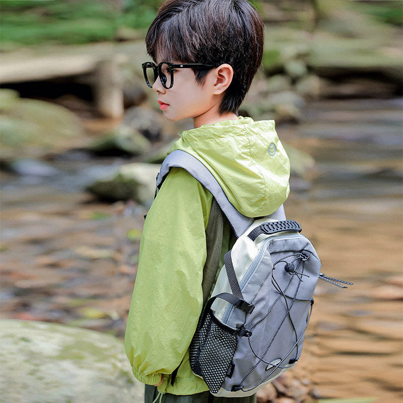 Vêtements protecteurs du soleil pour enfants Vêtements de dessus respirants légers pour garçons
