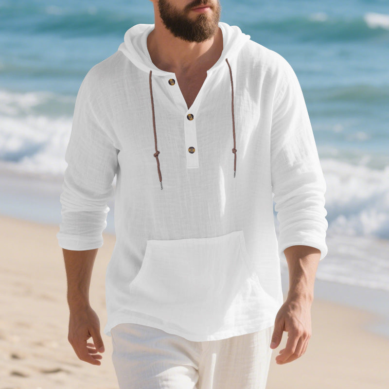 T-shirt à manches longues pour hommes