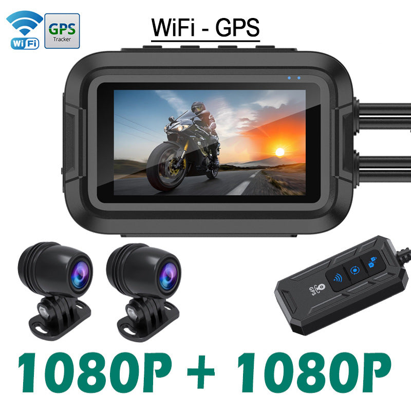 Moto DVR GPS Surveillance de stationnement HD