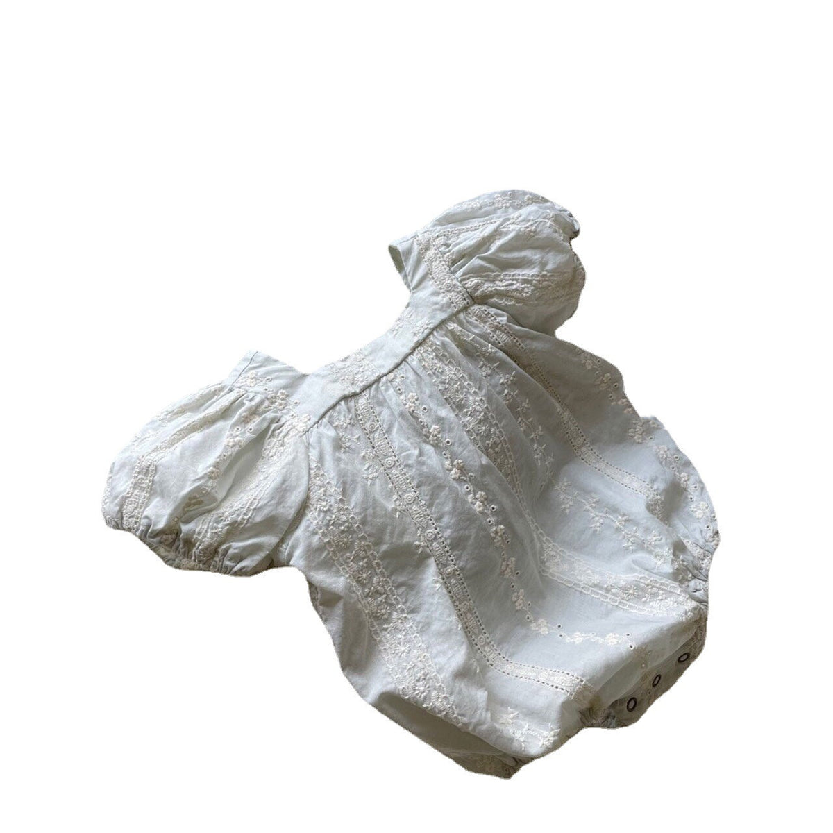 Puff de bébé fille manches une pièce Romper