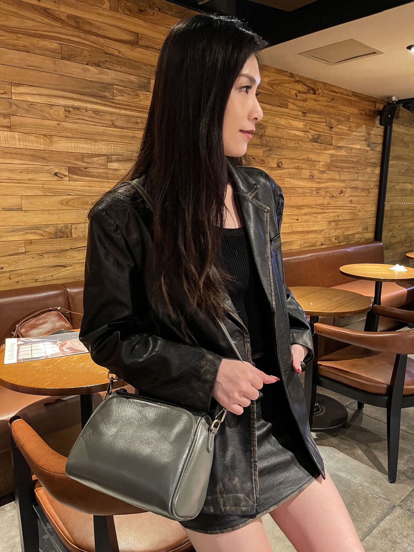 Sac de femme en cuir véritable