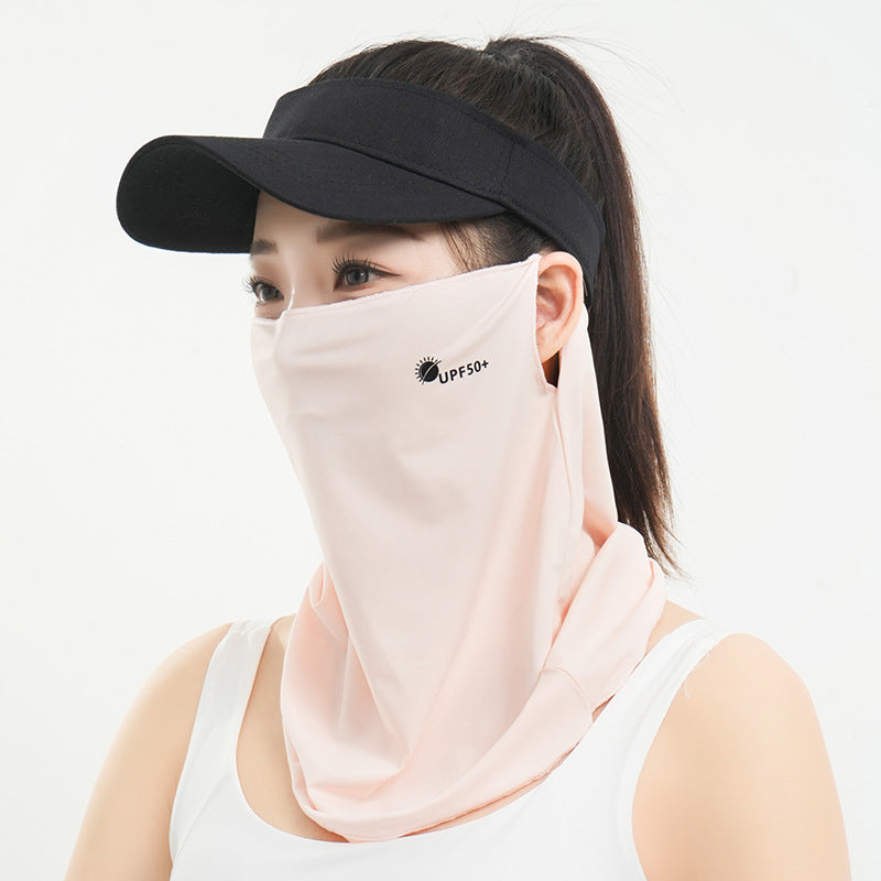 Masque Femme Riding UV Protection Cou Suspension oreille