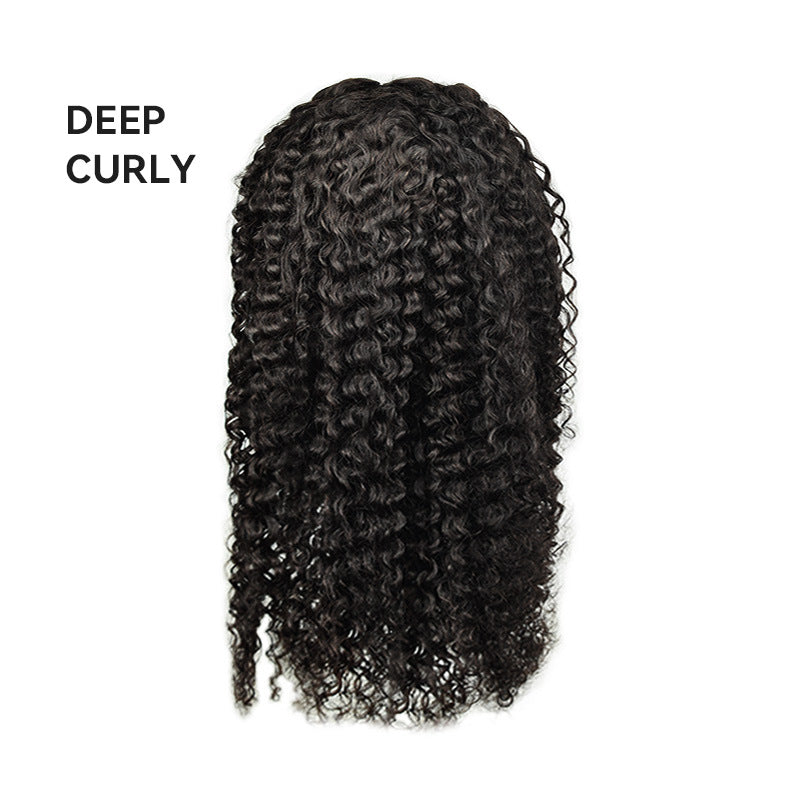 Perruque de cheveux humains Perruque pleine tête