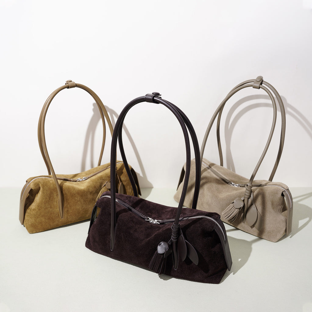 Sac en cuir mat casual
