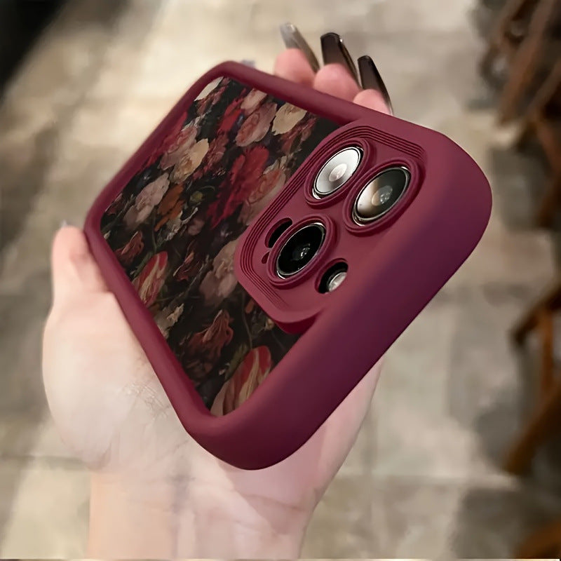 Plein écran Rose Bamboo Ladder soft Phone Case
