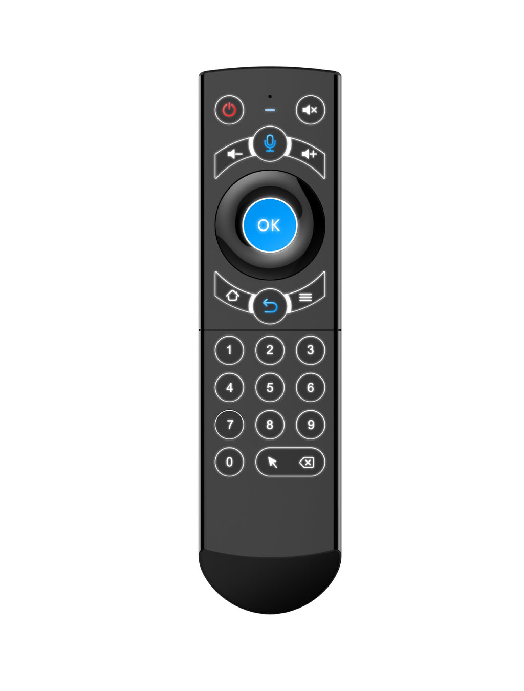 Google Intelligent Voice TV Set-top Box Universal Remote Control Wireless Mouse and Keyboa