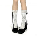 French Ballet Style Lace Ankle Socks