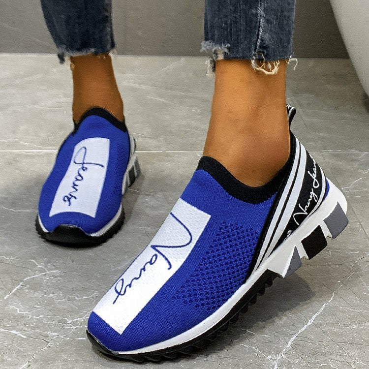 Flying Woven Sneakers Respirant Couple Chaussures Coconut Chaussures Simples Femmes