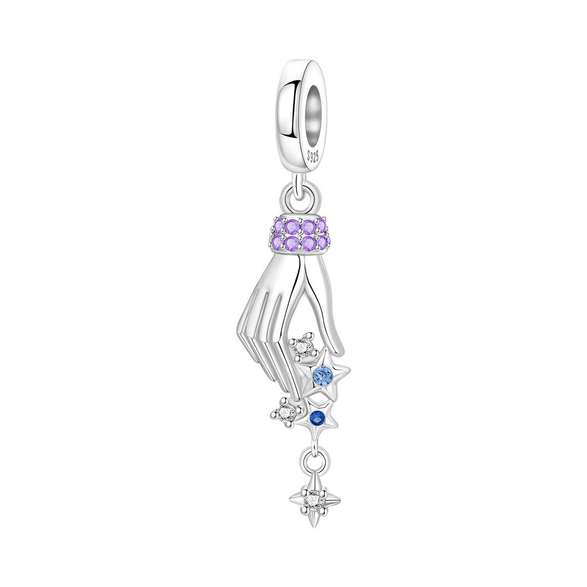 Starry Sky Astronaute Diy Bracelet Chaînes Perles Pendentif