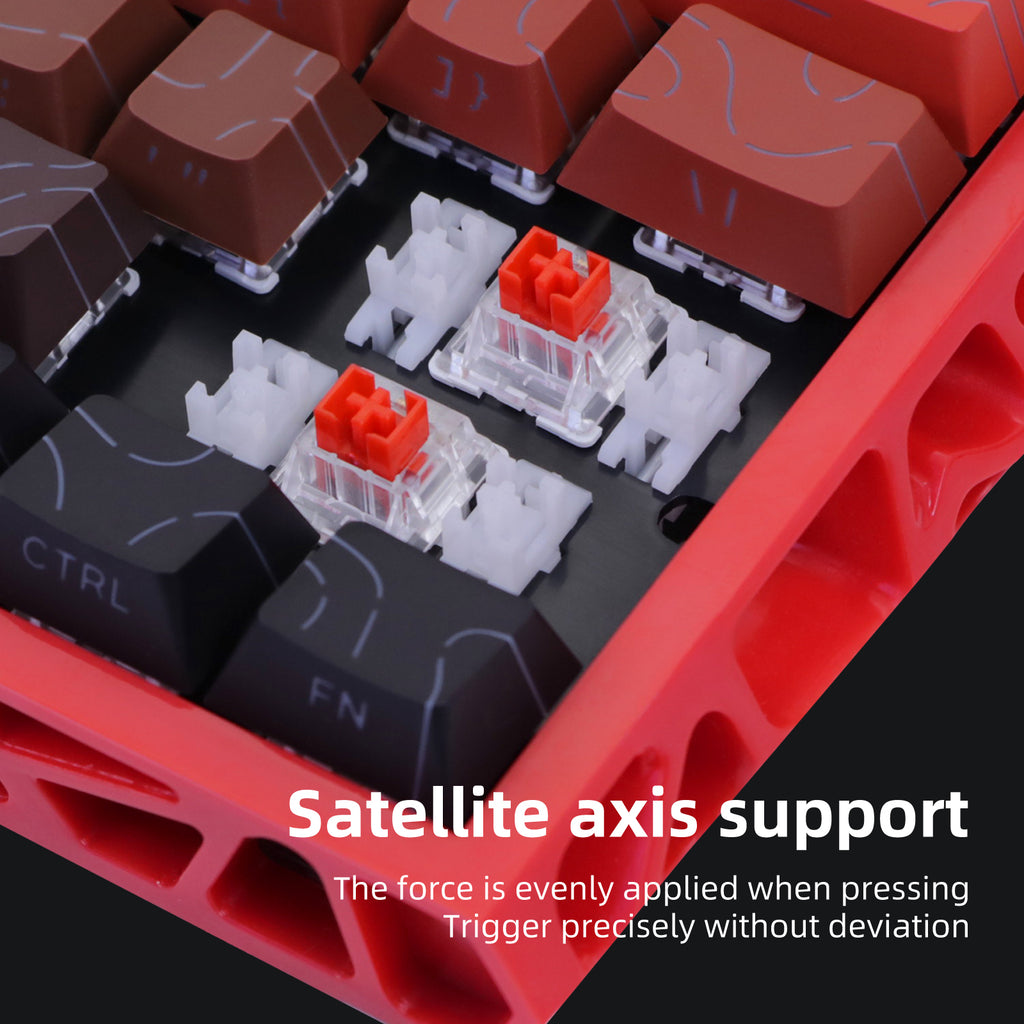 NJ61 Hollow Single-Mode Mechanical Keyboard