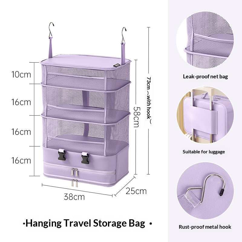 Organisateur multifonctionnel de bagages de pliage