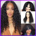 Perruque de cheveux humains pour les femmes - Natural Looking Full Head Cover European American Style Long St