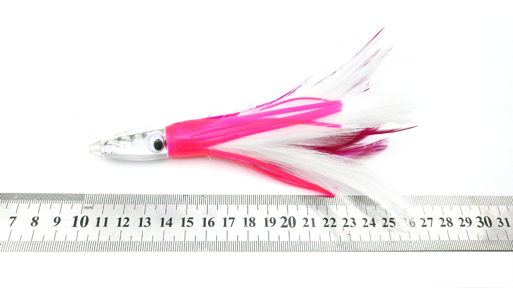 Acrylique de pêche en mer Octopus Bandeau Robe Feathered Lure