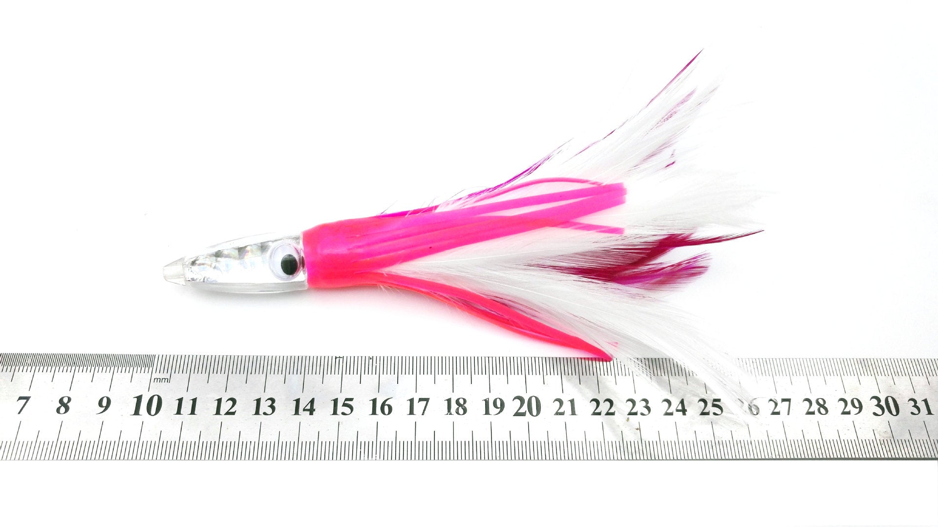 Acrylique de pêche en mer Octopus Bandeau Robe Feathered Lure