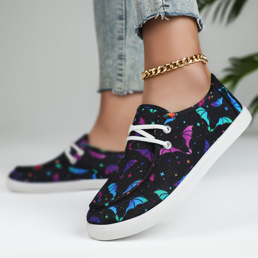 Casual batwing flat shoe