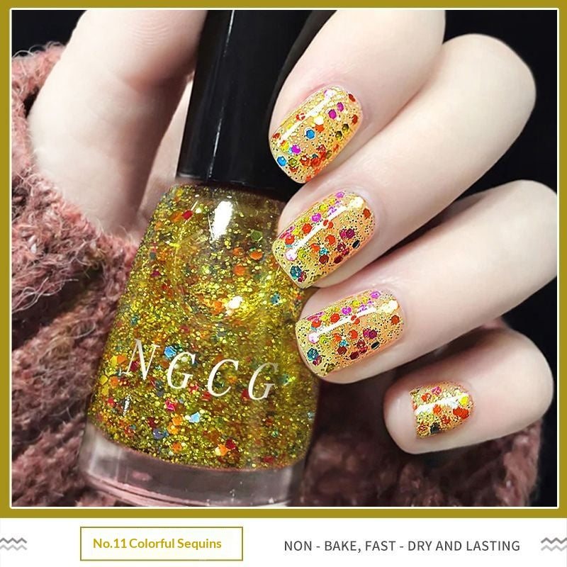 Non-cuisson Non-cuit 28-couleur Nail Polonais