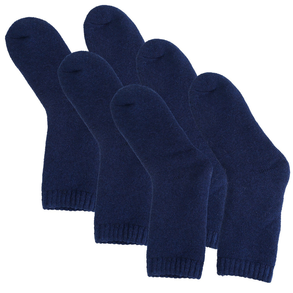 3 Options de couleur -- 3 paires hommes Chaussettes chaudes en laine Soft Cozy Chaussettes thermiques d'hiver pour les hommes