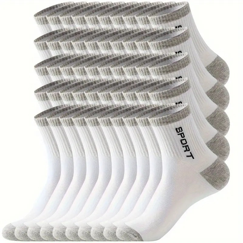 Chaussettes masculines désodorisantes de basketball de sport