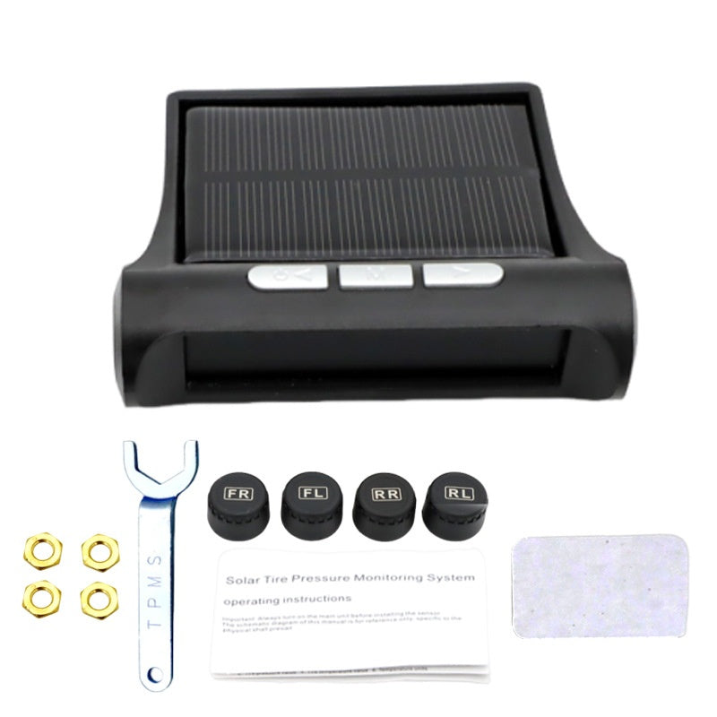 Moniteur de pression des pneus sans fil à énergie solaire