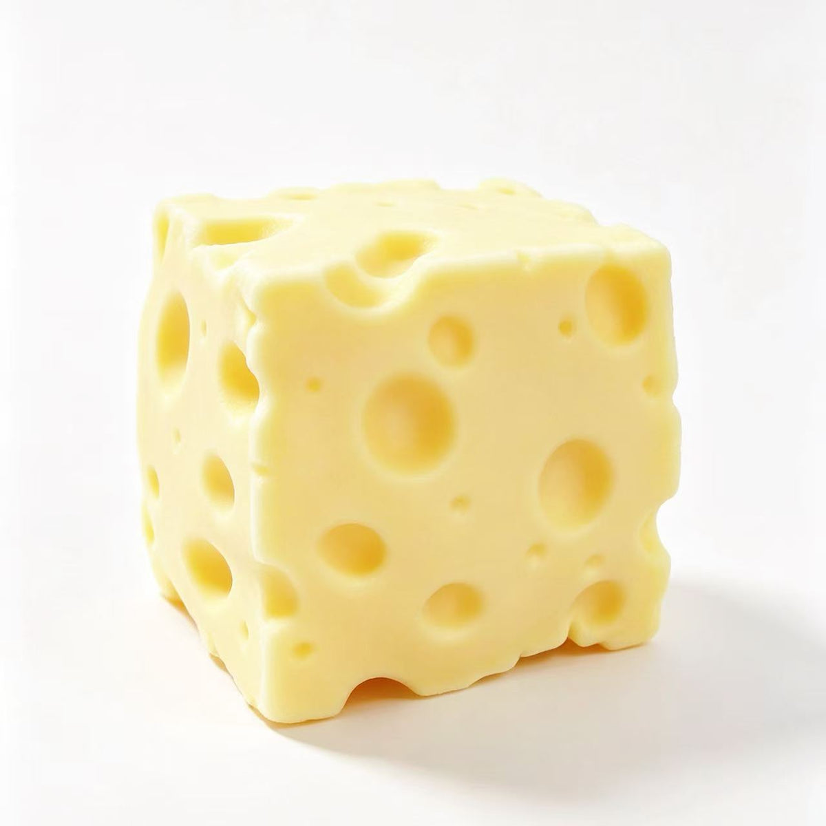Jouet de fromage pour le stress et l'anxiété Relief Soft Skin-Feel Cheese Squeeze Toy