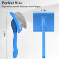 Brosse de maquillage pour chien de peigne droite