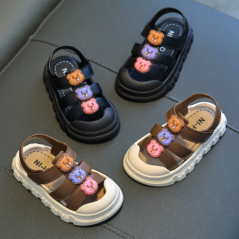 Boy Soft Bottom Non-slip Boy Baby Shoes Chaussures pour enfants