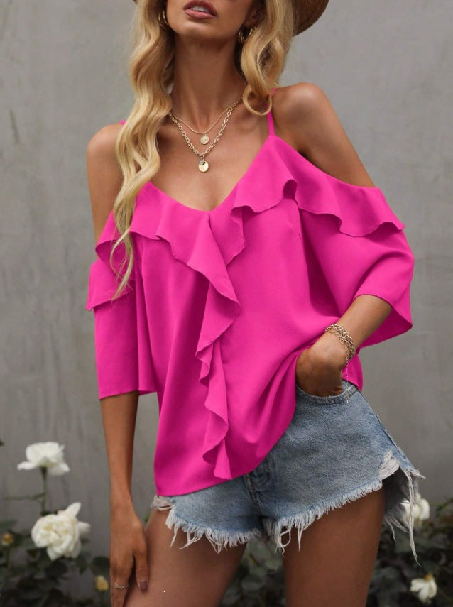 Blouse de mousseline amazonienne pour femmes