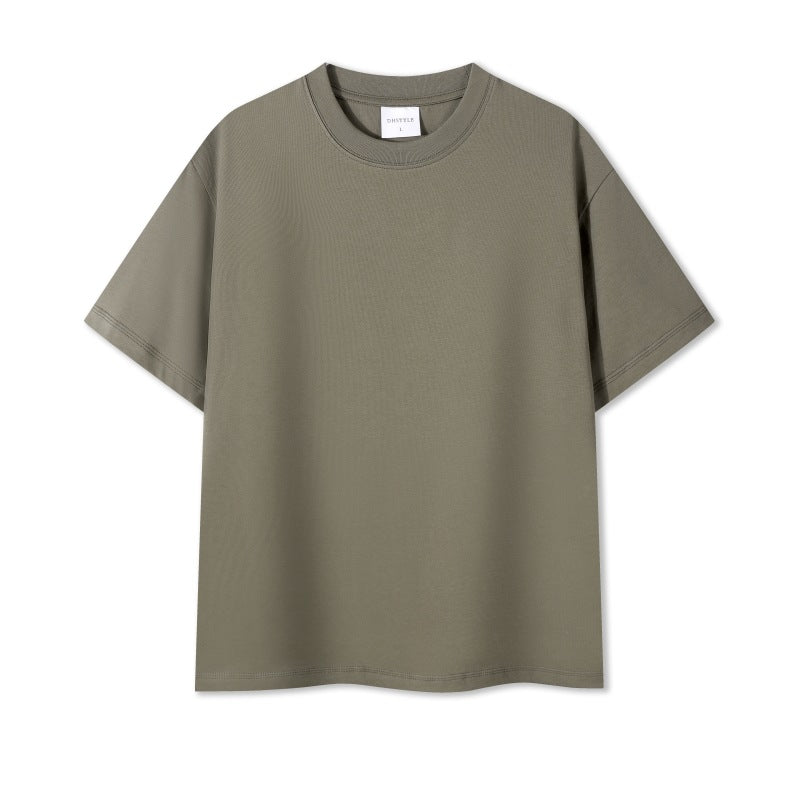 T-shirt à manches courtes en col rond pour homme