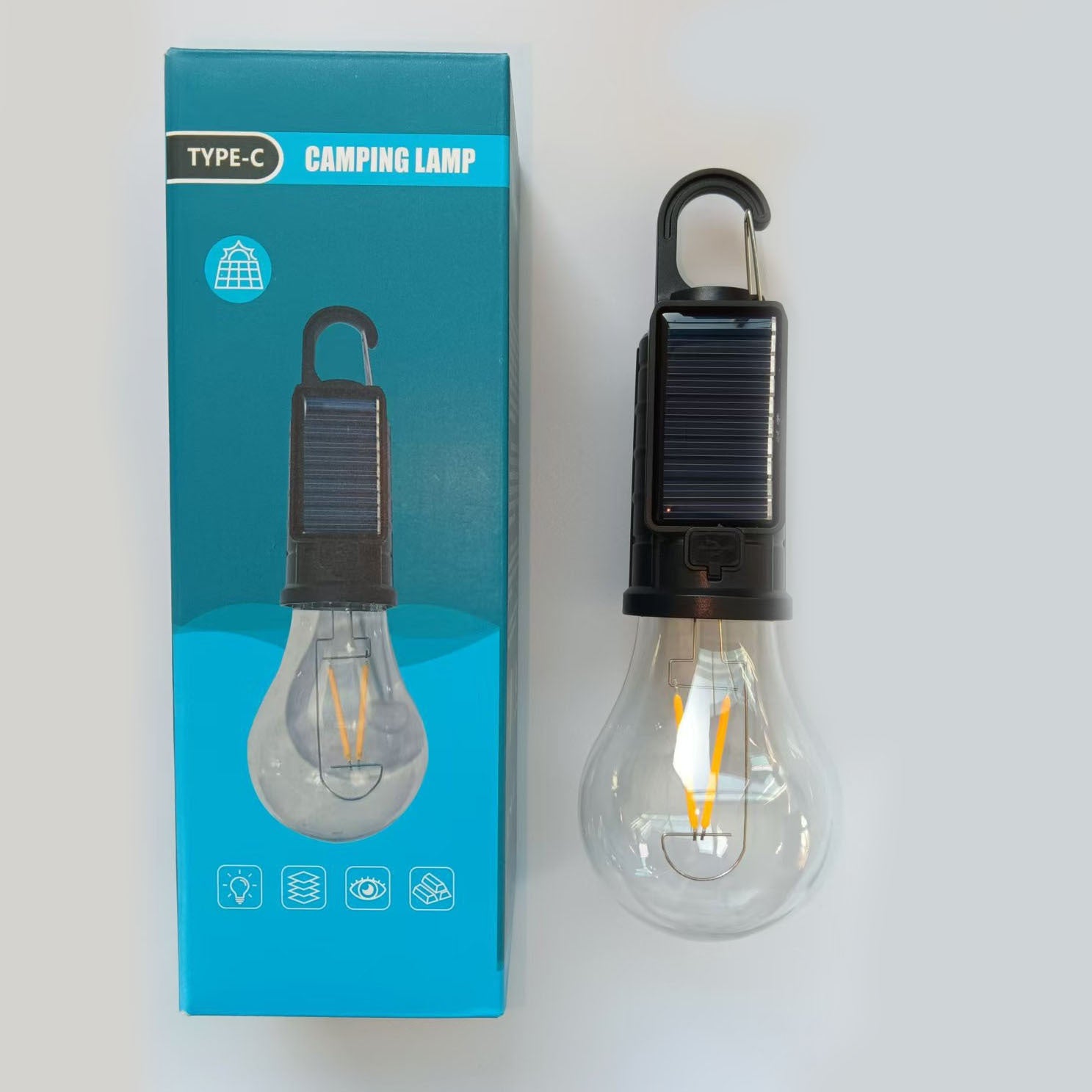 Ampoule solaire lampe de filament de tungstène chaud