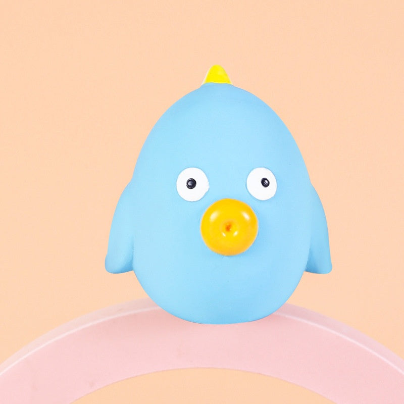 Durable chew-resistant squeaky pet toy