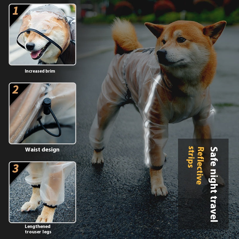 Imperméable à quatre pattes tout inclus