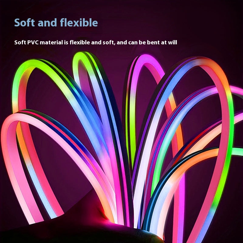 Led faible tension Neon couleur magique costume bande de lumière flexible