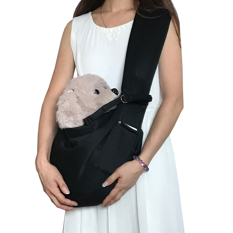 Polyester Pet Crossbody Sac avec poches