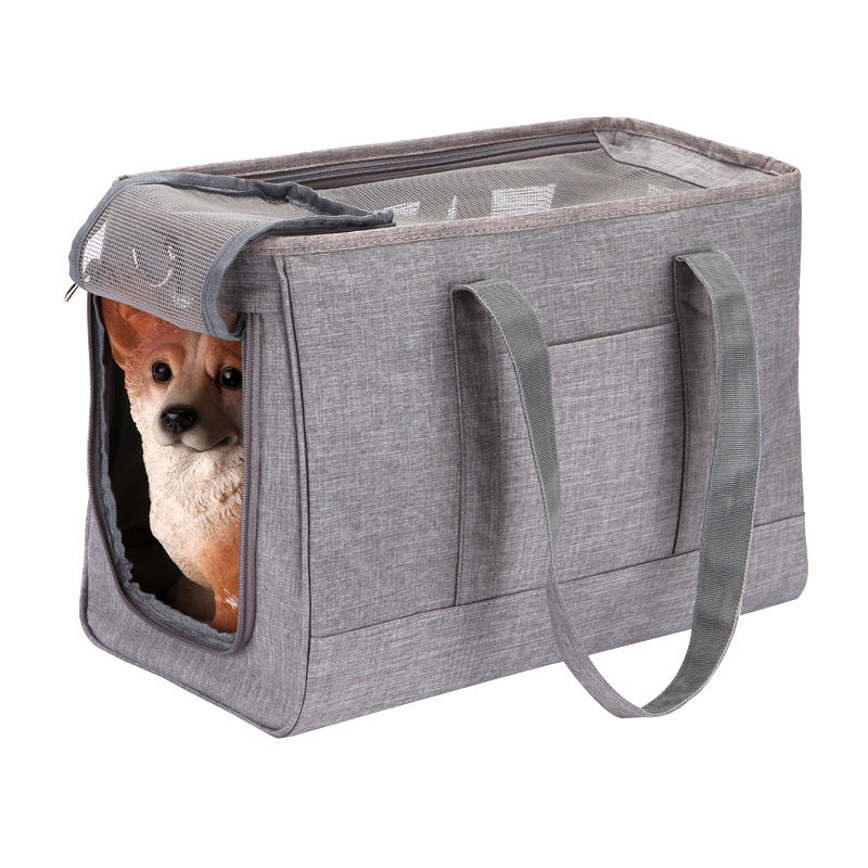 Pet Handbag Panoramic Breathable Portable Shoulder Bag for Outings
