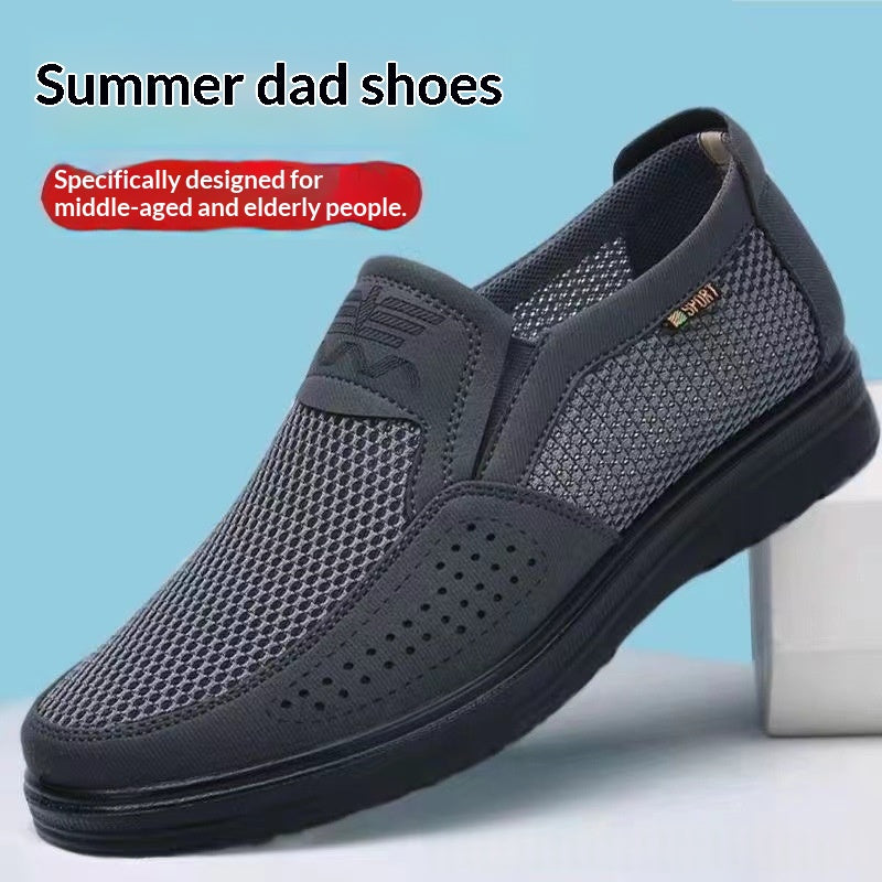 Chaussures antidérapantes en toile respirante pour homme