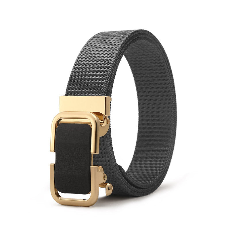 Ceinture pour homme en nylon sans dents