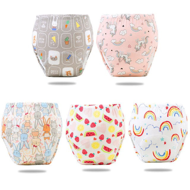 Pantalons d'entraînement de couches de bébé écologiques pour enfants réutilisables