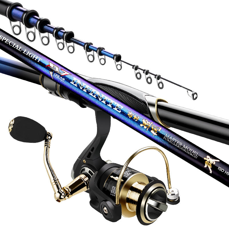 Rock Pole Sea Carbon Super Light Super Hard Long Casting Rod Grand Guide Ring Rock Fishing